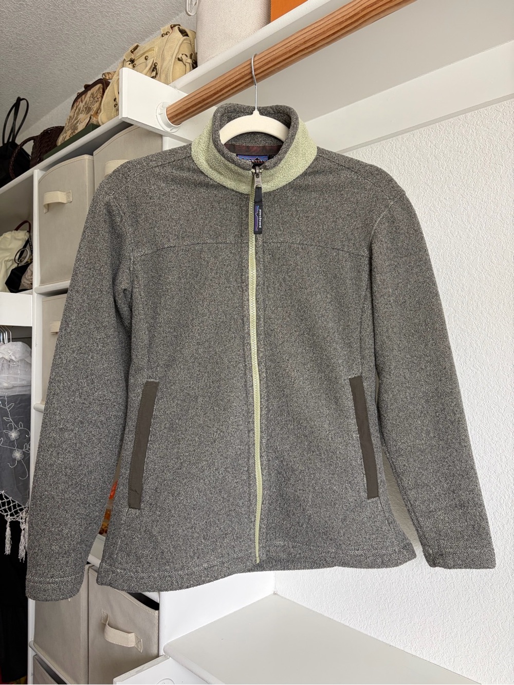 Vintage Patagonia Women’s Synchilla Fleece - Khaki/Grey Green